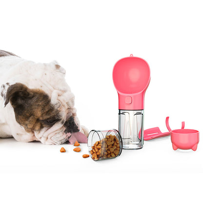 4-in-1 Portable Dog Water Bottle