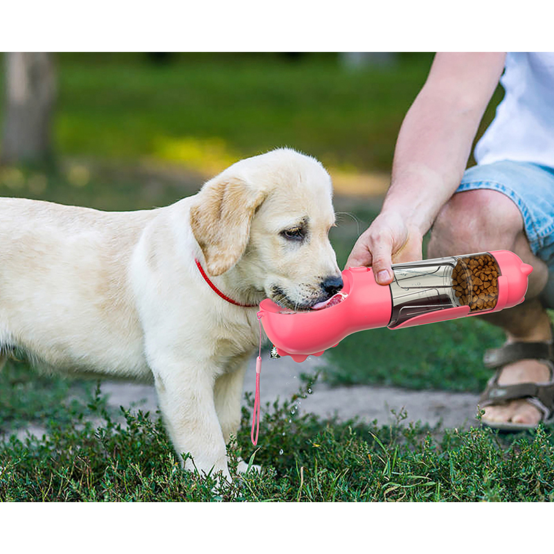 4-in-1 Portable Dog Water Bottle