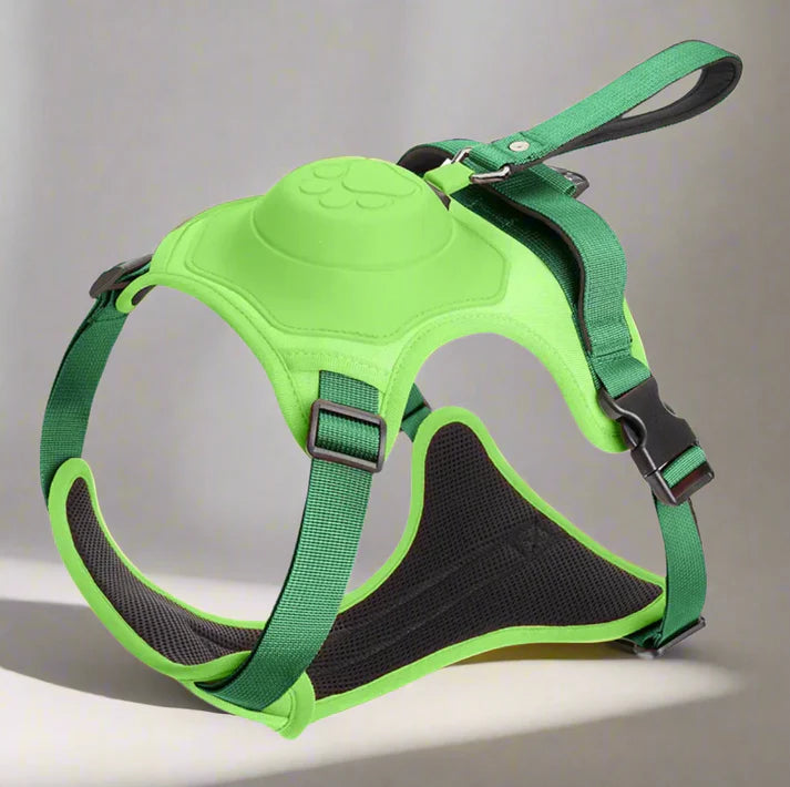 Dog Harness with Built-In Leash